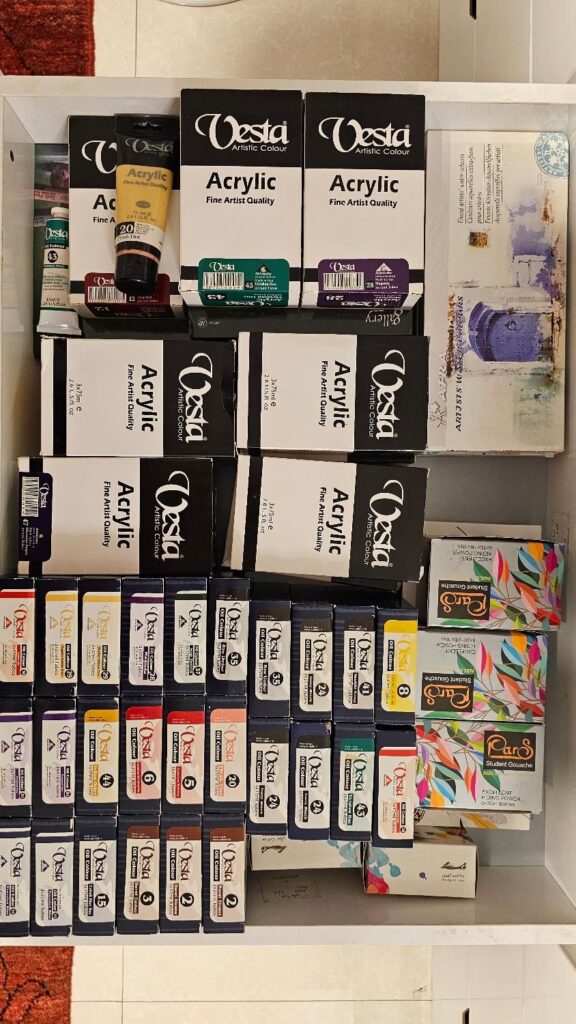 لوازم هنری به قیمت عمده